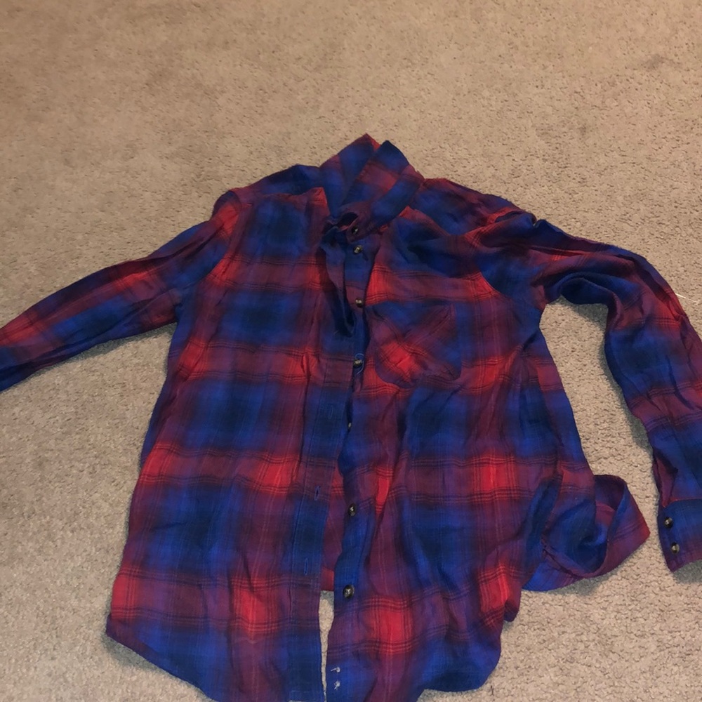American Eagle flannel womens